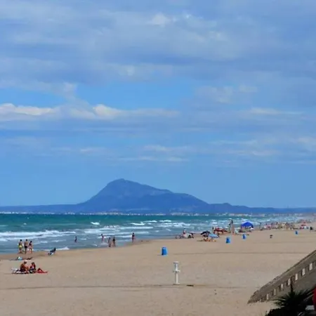Appartement Cercamar - Playa De Oliva, Paupi